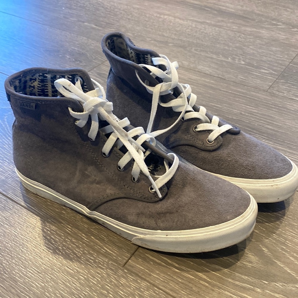 Vans Gray High-Top Sneakers